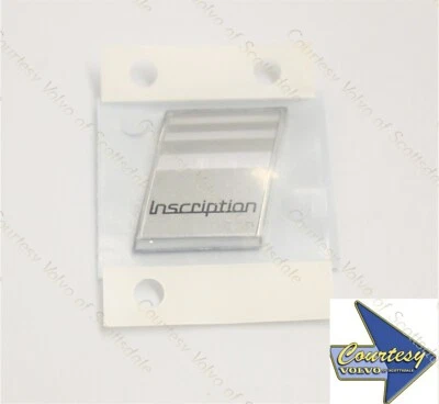 Insignia de inscripción original Volvo de fábrica OEM S60 S90 XC40 XC90 XC60 31416384 Foto 1 de 3