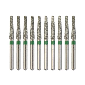 Dental Diamond Burs FG High Speed Taper Round End Coarse Grit TR-13C ISO 198/019 - Picture 1 of 3
