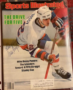 Mike Bossy - SIGNED - Sports Illustrated MAY 14, 1984  - Picture 1 of 4