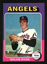 1975 Topps Baseball Mini Card # 500 Nolan Ryan - California Angels - Nolan Ryan