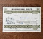 Vintage North American Rockwell Corporation Stock Certificate - Merrill Lynch