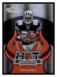 2008 Score #HR-10 Felix Jones Hot Rookies Scorecard #/999 - Picture 1 of 2