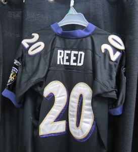 NFL BALTIMORE RAVENS ED REED #20  - REEBOK -  SIZE 54   - SWEET !! - Picture 1 of 6