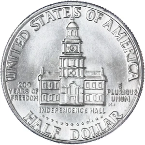 1976 Kennedy Half Dollar Bicentennial Gem From Mint Roll - Picture 1 of 2