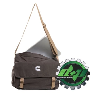 Cummins Field & Co.® Venture Computer Messenger Bag charcoal Canvas New - Picture 1 of 1