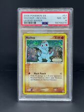 Pokemon Ex Legend Maker Machop Reverse Holo PSA 8 NM-MT #57 - Graded Card
