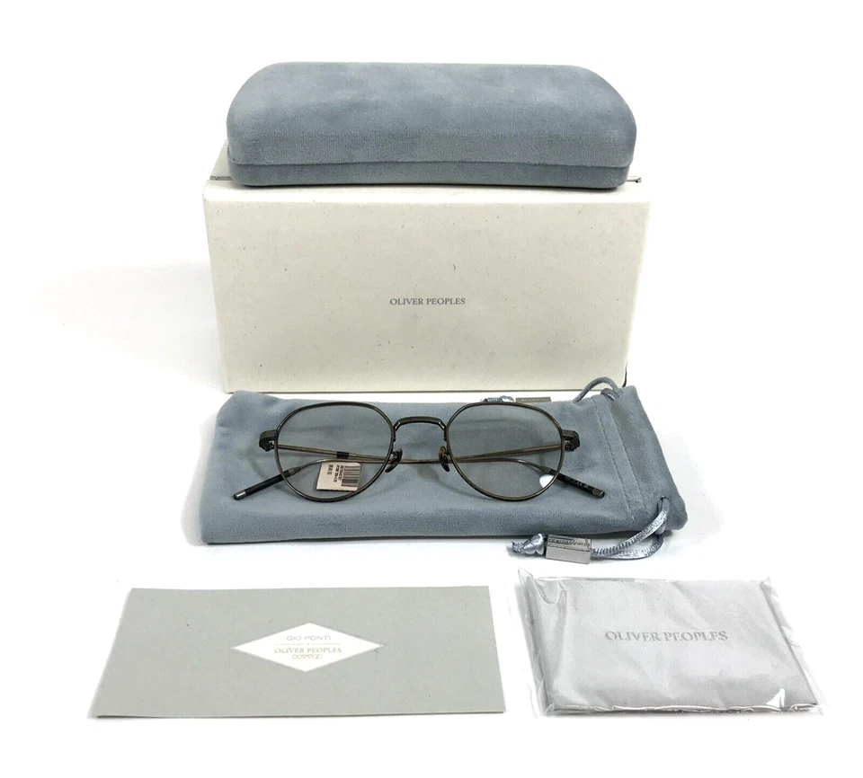 Oliver Peoples x Takumi Eyeglasses Frames OV1298T 5284 TK-4 Ant Gold 47-22-145 - Image 1 of 4