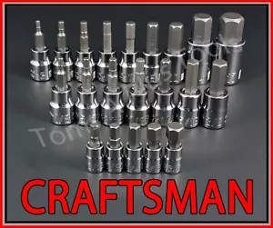 HANDWERKZEUGE 21-teilig SAE METRISCH Sechskantschlüssel Bit Ratsche Schraubenschlüssel Steckschlüssel Set - Bild 1 von 5