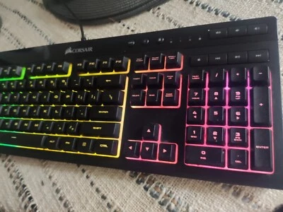 Corsair Gaming K55 RGB Keyboard RGP0031 - Image 1 of 4