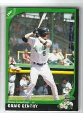 2007 Clinton LumberKings (Class A-Texas Rangers) Craig Gentry