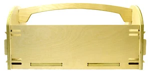 Classic Wooden Toolbox Made in America 22.25" Long x 10 Wide" x 10.5" High, - Picture 1 of 5