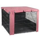  Double Door Dog 30.0"L x 19.0"W x 21.0"H [Upgrade] Two-tone Pink（Only Cover）