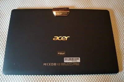 ЗАДНЯЯ КРЫШКА КОРПУСА ЧЕРНАЯ ДЛЯ 10,1 ДЮЙМА ACER ICONIA ONE A3-A40 A6002 ПОДЛИННАЯ  - Изображение 1 из 4