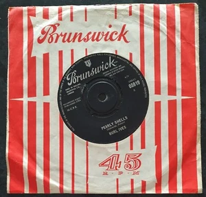 BURL IVES - Pearly Shells/What Little Tears are made of - Brunswick 05919 - EX - Picture 1 of 2