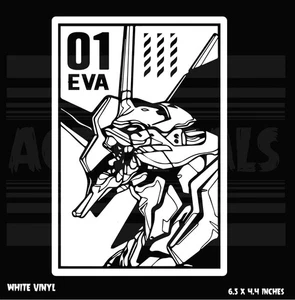 Evangelion - Unit-01 - Anime Laptop Car Vinyl decal sticker - Picture 1 of 3