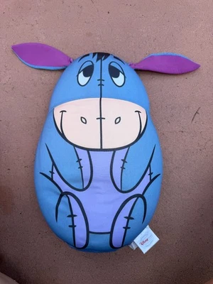 Vintage 1990’s Disney Store Exclusive Eeyore Pillow Soft 20 X 13” Rare HTF Cute! - Image 1 of 4