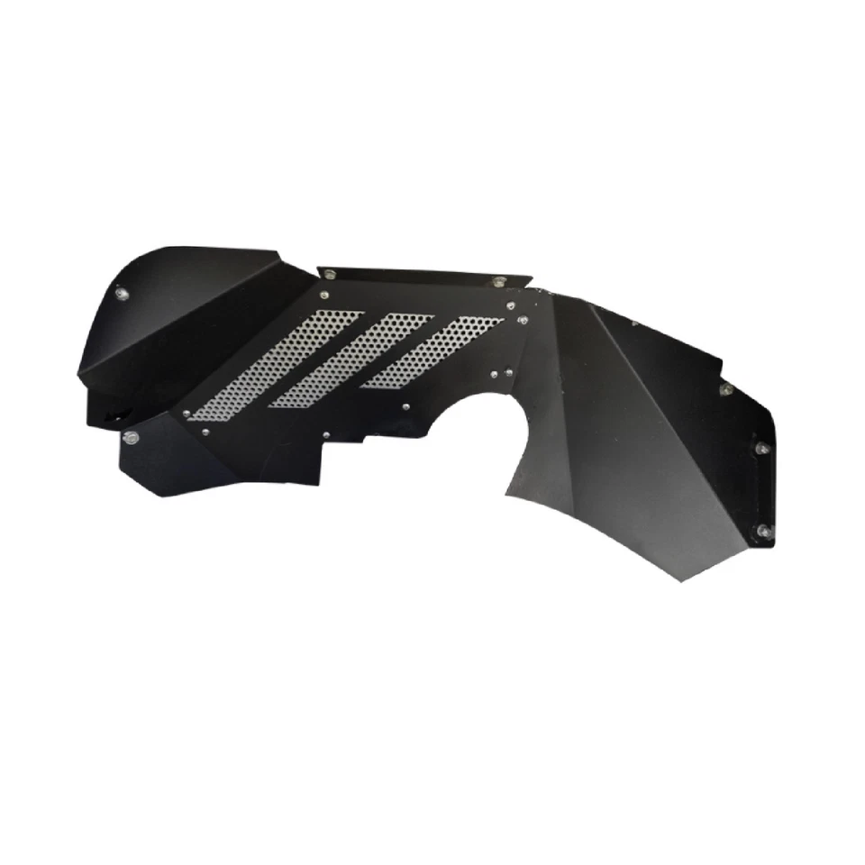 GO RHINO 702001T TEXTURED BLACK FRONT WHEEL INNER FENDER LINERS FOR WRANGLER JK Foto 1 de 3