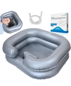 Circa Air Inflatable Hair Washing Basin for Bedridden - Wash Hair in Bed with In - Picture 1 of 7