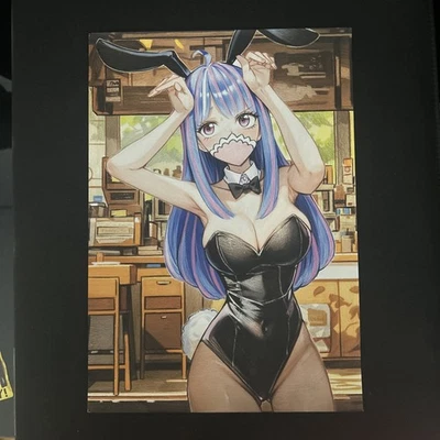 Ulti (bunny) One Piece Anime Colored Commission Drawing With Frame Included 8x12 - Image 1 of 4