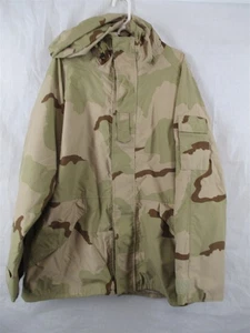 Army Gore-Tex X-Large Long Parka/Coat/Jacket Desert Camo DCU USGI - Picture 1 of 2