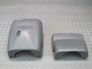 01-06 LEXUS UCF30L LS430 STEERING COLUMN UPPER & LOWER TRIM COVER PANEL SET OEM - Picture 1 of 12