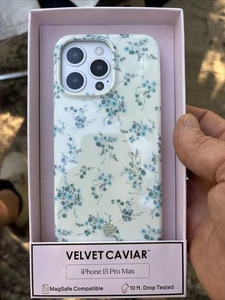VELVET CAVIAR iPhone 15 Pro Max Case 10’ Drop Tested - Picture 1 of 3