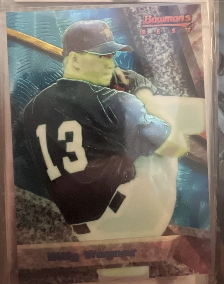 RARE 1994 Billy Wagner Bowman's Best #19 Blue Refractor Astros Hall of Famer  - Image 1 of 1