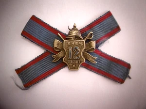 Orig. Abzeichen "Dragoner 12" - Bild 1 von 2