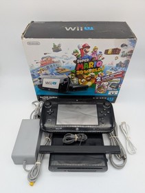 Nintendo Wii U 32 GB Super Mario 3D World Handheld Console System In Box TESTED