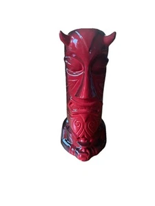 Den Of Sin 9" Glossy Devil Tiki Becher Doug Horne Eekum Bookum #70 rot schwarz - Bild 1 von 5