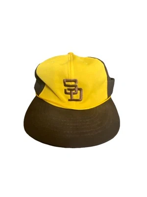 Винтажная мужская кепка дальнобойщика San Diego Padres с большой сеткой сзади Coca Cola - Изображение 1 из 4