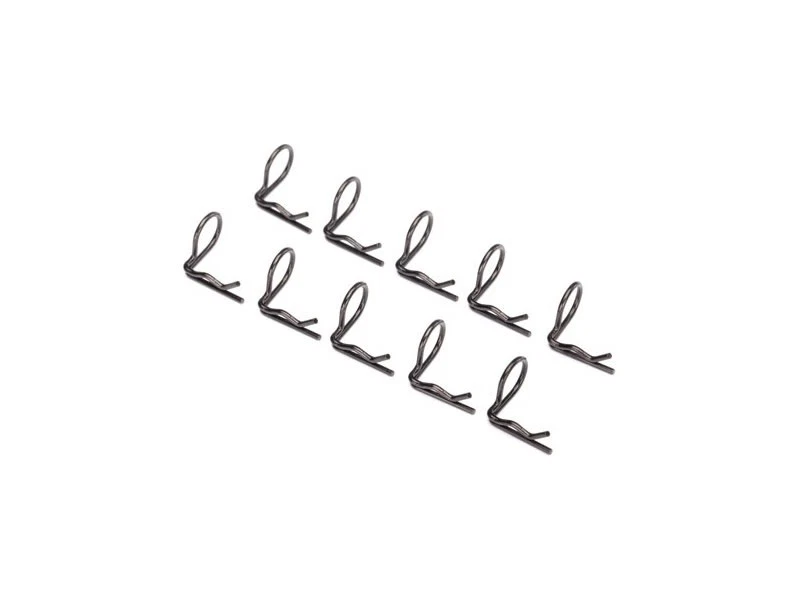 TRA3935A  Angled Body Clip (Black) (10pc) - Image 1 of 1