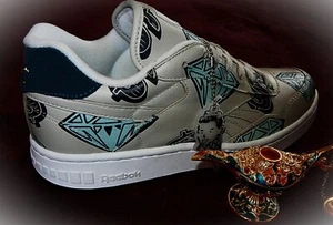Reebok ICE CREAM Renew Beige DIAMOND $ DOLLAR Size 10 Sneakers #Pharrell Shoes - Picture 1 of 20