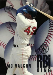 1996 Fleer Ultra RBI King #10 Mo Vaugh Gold Medallion - Picture 1 of 1