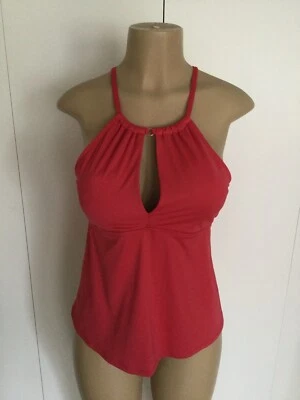 Swim Systems Red Rose Mirage Tankini Size D - Image 1 of 4