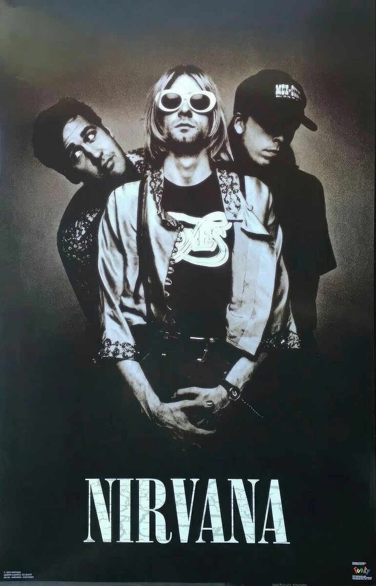 超レア 非売品 NIRVANA LIVE AT REDDING ポスター 超レア 非売品 NIRVANA LIVE AT REDDING ポスター