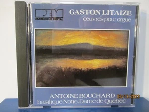 Gaston Litaize - Oeuvres pour orgue - Antoine Bouchard - CD - MINT - 25-1227 - Picture 1 of 3