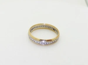 14k Gold Natural Diamond Eternity Band Anniversary Wedding Rings US 8.5 R1373 - Bild 1 von 10