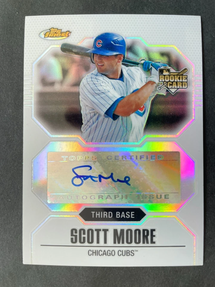 2007 Topps (Certified Finest) SIGNED: Scott Moore, CUBS #085/399 - Image 1 of 1