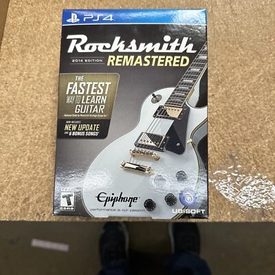Rocksmith 2014 Edition Remastered (Sony PlayStation 4, 2016) USA Version. - Image 1 of 2