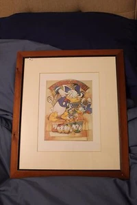 44 Joador Lithographie Donald und Neffe - Bild 1 von 1