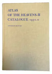 Atlas Of The Heavens-II Catalogue 1950.0 By Antonin Becvar 1964 - Imagen 1 de 6