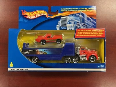 2001 Hot Wheels Pavement Pounders Dead Man's Curve - Image 1 of 2