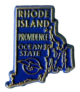 Rhode Island the Ocean State Souvenir Fridge Magnet - Bild 1 von 1