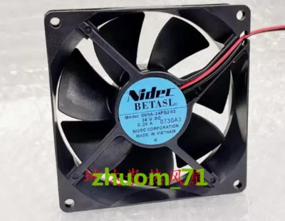 1PC NIEDC D09A-24PS2 02 24V 0.20A 9225 Elevator frequency converter cooling fan - Image 1 of 3