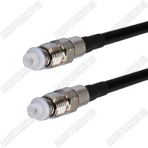 3ft FME Female to FME Female Jack Straight Crimp RG58 RF Jumper Cable For WLAN - Picture 1 of 3