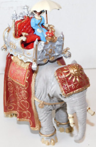 BRITAINS Ltd. 1990s Metal, State Elephant For Lord & Lady Curzon, 2 Fm Set #8848