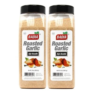 2 Pack Badia Garlic Roasted Ground/Powder/Ajo/Asado/Polvo/Molido/Kosher/2x24 oz - Bild 1 von 1