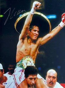Julio Cesar Chavez Signed 11x14 Boxing Photo PSA 5A97295 - Picture 1 of 2