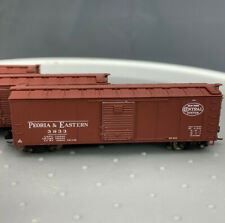 Broadway Limited N NYC 40' Steel Boxcar Peoria & Eastern P&E 4PK LC189